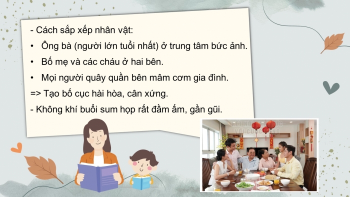 Giáo án PowerPoint bài 13: Sum họp gia đình