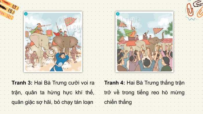 Giáo án điện tử tiếng việt 3 kết nối tri thức bài 23. Hai bà Trưng - Tiết 2. Nói và nghe