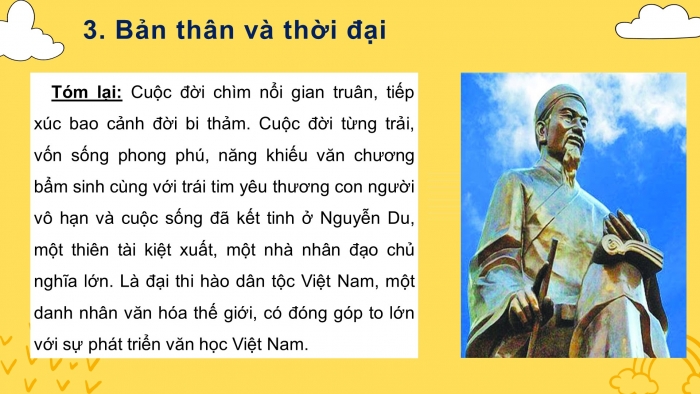Giáo án điện tử ngữ văn 9 tiết 26, 27: Truyện kiều của Nguyễn Du