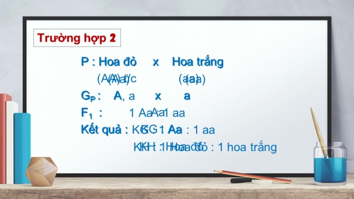 Giáo án điện tử sinh học 9 bài 3: Lai một cặp tính trạng (tiếp theo)