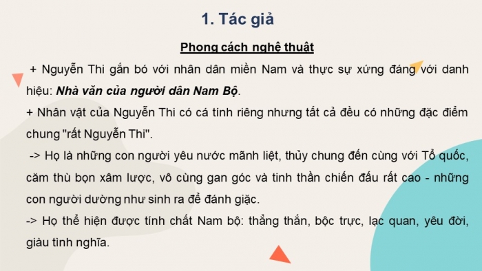 Giáo án điện tử Ngữ văn 12 bài: Những đứa con trong gia đình