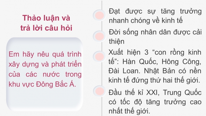 Giáo án điện tử Lịch sử 12 bài 3: Các nước Đông Bắc Á