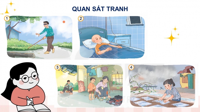 Giáo án điện tử Đạo đức 4 kết nối Bài 2: Cảm thông, giúp đỡ người gặp khó khăn