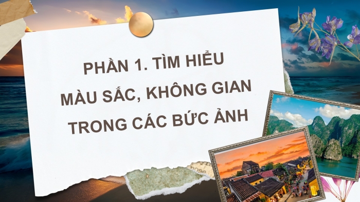 Giáo án điện tử Mĩ thuật 4 kết nối Chủ đề 3: Cảnh đẹp quê hương