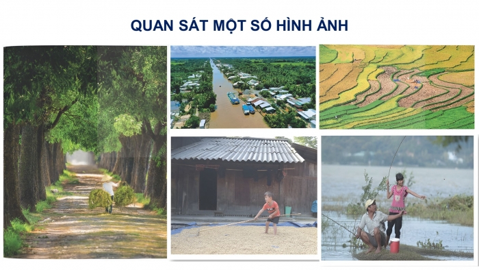 Giáo án điện tử Mĩ thuật 4 kết nối Chủ đề 8: Quê hương thanh bình