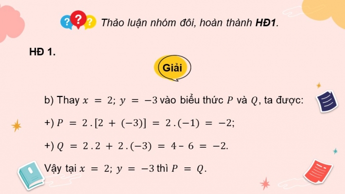 Giáo án điện tử Toán 8 cánh diều Chương 1 Bài 3: Hằng đẳng thức đáng nhớ