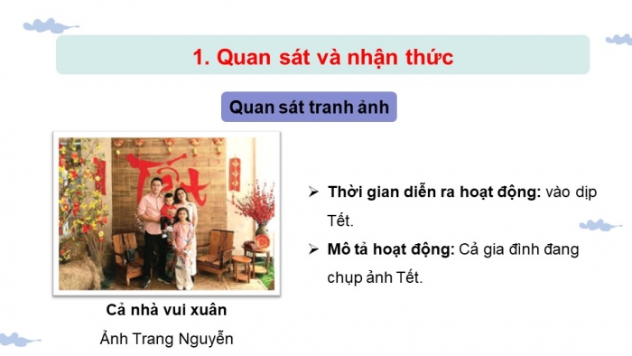 Giáo án điện tử bài 5: Gia đình em