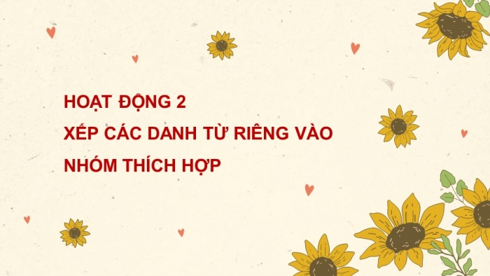 Giáo án điện tử Tiếng Việt 4 cánh diều Bài 2 Luyện từ và câu 2: Luyện tập về danh từ