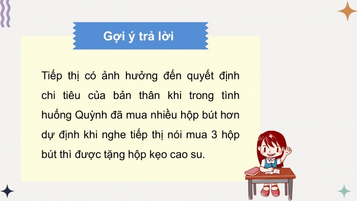 Giáo án điện tử HĐTN 8 cánh diều Chủ đề 3 - HĐGDTCĐ: Trách nhiệm với chi tiêu cá nhân