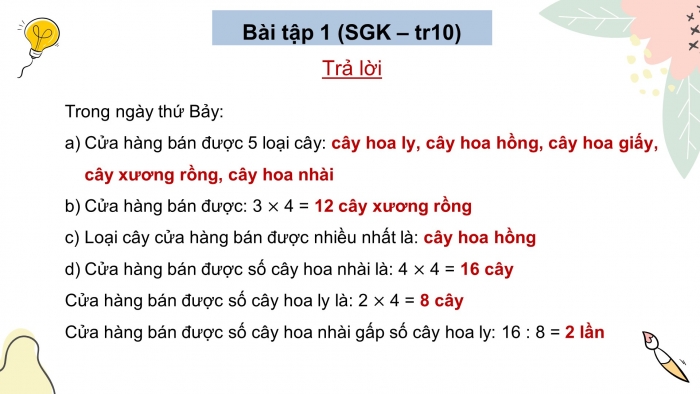 Giáo án điện tử Toán 4 cánh diều Bài 3: Ôn tập về một số yếu tố thống kê và xác suất