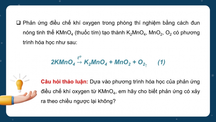 Giáo án điện tử Hoá học 11 chân trời Bài 1: Khái niệm về cân bằng hoá học