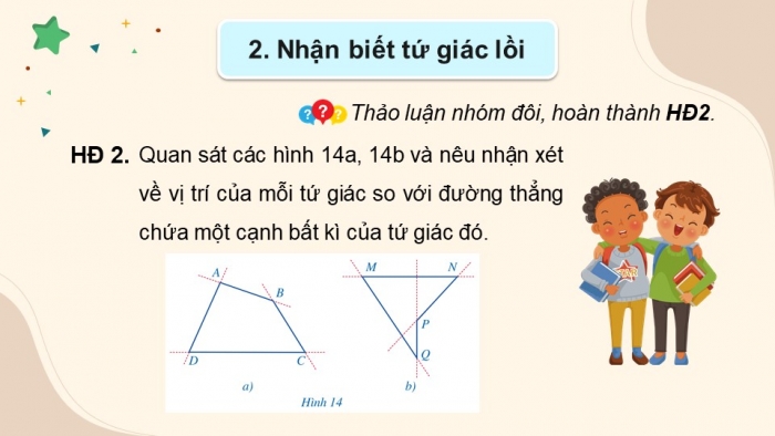 Giáo án điện tử Toán 8 cánh diều Chương 5 Bài 2: Tứ giác