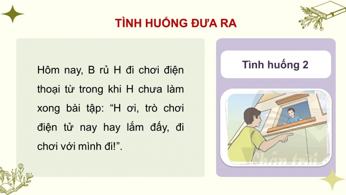 Giáo án điện tử HĐTN 8 chân trời (bản 1) Chủ đề 3: Xây dựng trường học thân thiện - Nhiệm vụ 3, 4, 5