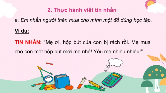 Giáo án điện tử tiết 4: Luyện viết tin nhắn