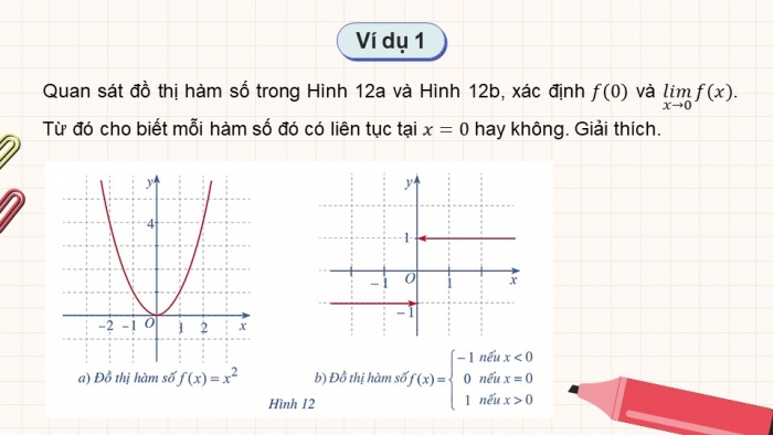 Giáo án điện tử Toán 11 cánh diều Chương 3 Bài 3: Hàm số liên tục