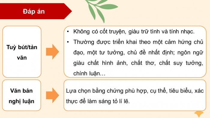 Giáo án điện tử Ngữ văn 11 chân trời Ôn tập học kì I