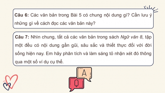 Giáo án điện tử Ngữ văn 8 cánh diều: Ôn tập và tự đánh giá cuối học kì I