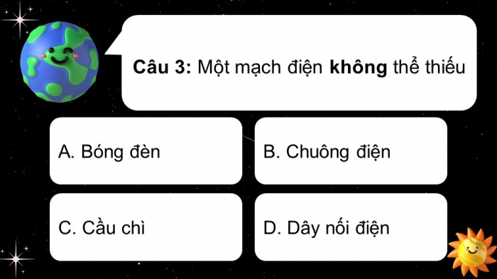 Giáo án điện tử KHTN 8 cánh diều: Bài tập chủ đề 5