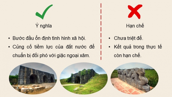 Giáo án điện tử Lịch sử 11 kết nối Bài 9: Cuộc cải cách của Hồ Qúy Ly và Triều Hồ (Phần 2)