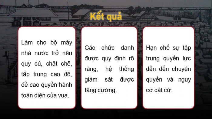 Giáo án điện tử Lịch sử 11 kết nối Bài 10: Cuộc cải cách của Lê Thánh Tông (Thế kỉ XV) (Phần 2)