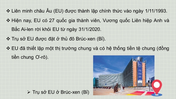 Giáo án điện tử bài 4: Liên minh Châu Âu