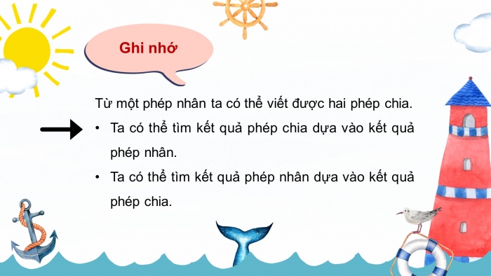 Giáo án điện tử bài 7: Ôn tập phép chia