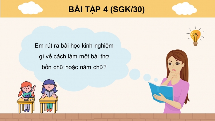 Giáo án điện tử ngữ văn 7 chân trời tiết: Ôn tập trang 30