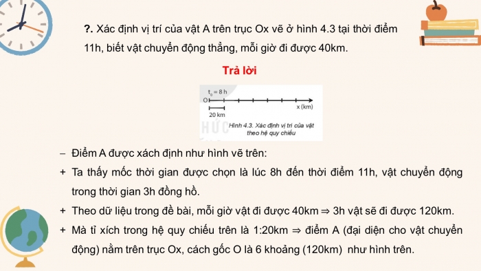 Giáo án điện tử vật lí 10 kết nối bài 4: Độ dịch chuyển và quãng đường