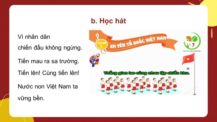 Giáo án điện tử âm nhạc 3 kết nối tiết 5: Học bài hát Quốc ca Việt Nam