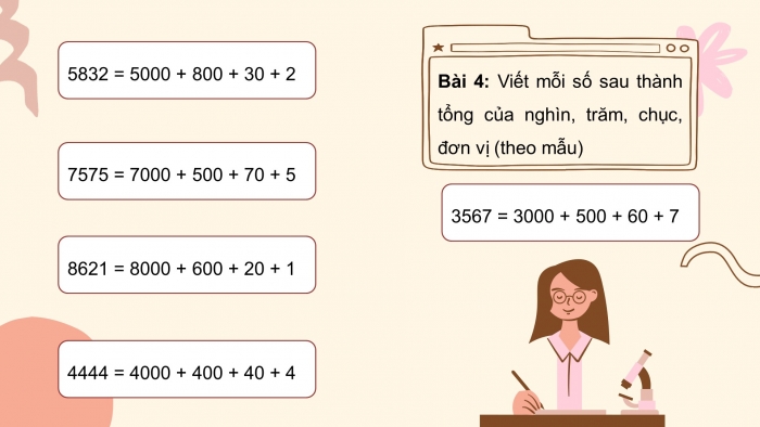 Giáo án điện tử toán 3 cánh diều bài: Các số trong phạm vi 10 000 (tiếp theo)