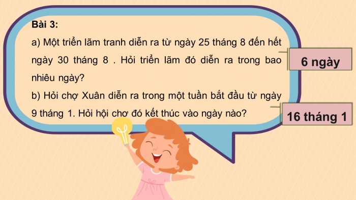 Giáo án điện tử toán 3 cánh diều bài: Tháng - Năm