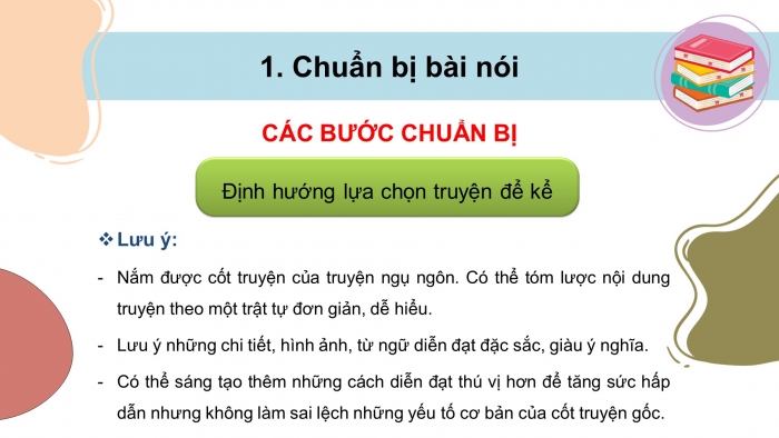 Giáo án điện tử ngữ văn 7 kết nối tiết: nói và nghe - Kể lại một truyện ngụ ngôn