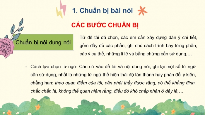 Giáo án điện tử ngữ văn 7 kết nối tiết: Nói và nghe - Trình bày ý kiến về một vấn đề đời sống