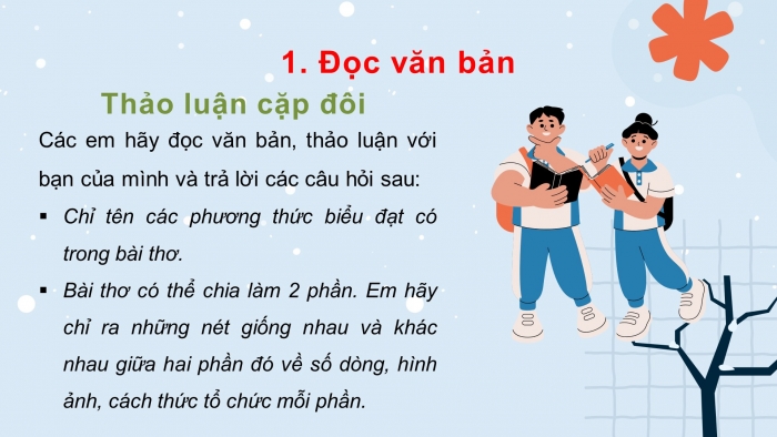 Giáo án điện tử ngữ văn 7 cánh diều tiết: Văn bản 2 - Mây và sóng