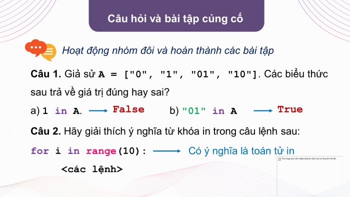 Giáo án điện tử tin học 10 kết nối bài 23: Một số lệnh làm việc với dữ liệu danh sách (3 tiết)