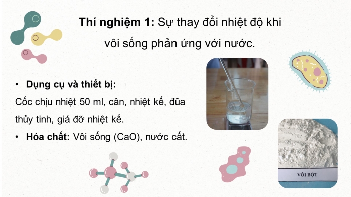 Giáo án điện tử hóa học 10 chân trời bài 13: Enthalpy tạo thành và sự biến thiên enthalpy của phản ứng hóa học (4 tiết)