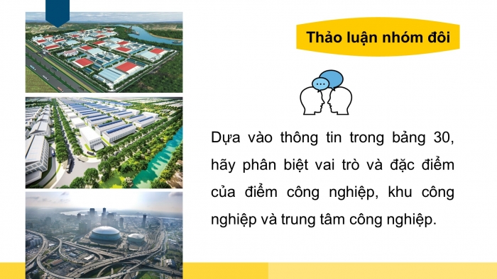 Giáo án điện tử địa lí 10 chân trời bài 30: Địa lí các ngành công nghiệp