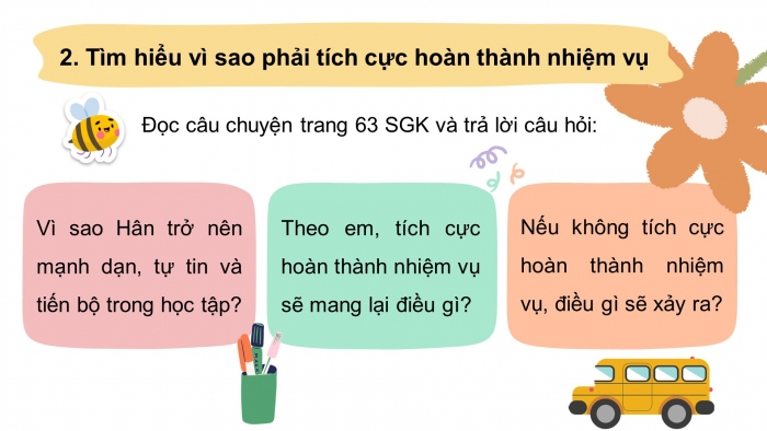 Bài giảng điện tử đạo đức 3 kết nối tri thức bài  6:  Tích cực hoàn thành nhiệm vụ