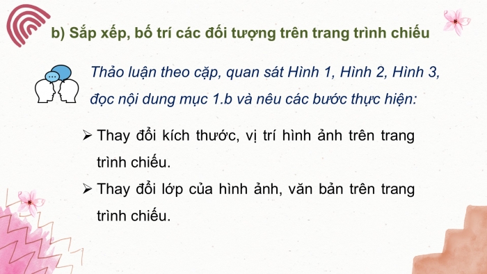 Giáo án điện tử tin học 7 chân trời bài 12: Sử dụng ảnh minh họa, hiệu ứng động trong bài trình chiếu