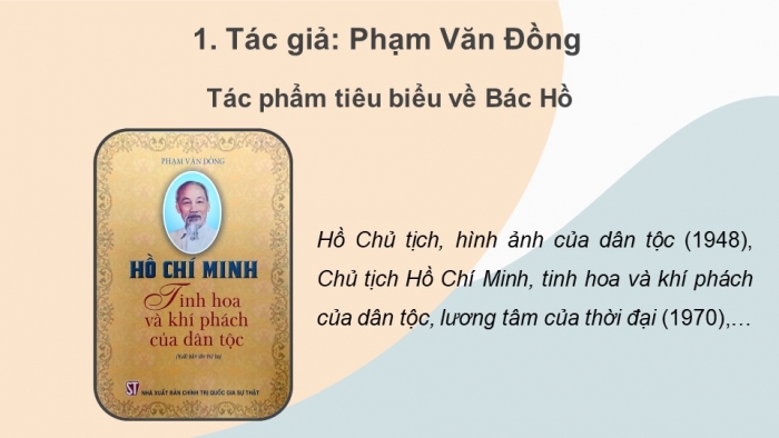 Giáo án điện tử ngữ văn 7 cánh diều tiết: Đức tính giản dị của bác Hồ