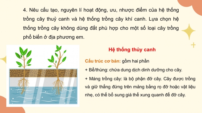 Giáo án điện tử công nghệ trồng trọt 10 kết nối bài: Ôn tập chương 7