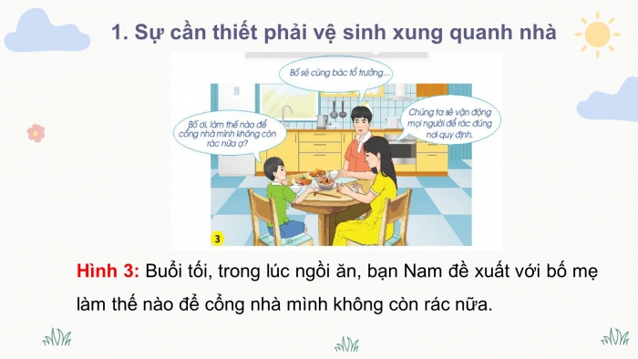 Giáo án điện tử bài 4: Giữ vệ sinh xung quanh nhà