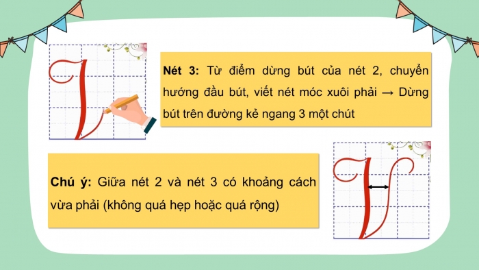 Giáo án điện tử tiếng việt 3 kết nối tri thức bài 18: Núi quê tôi - Tiết 2: viết