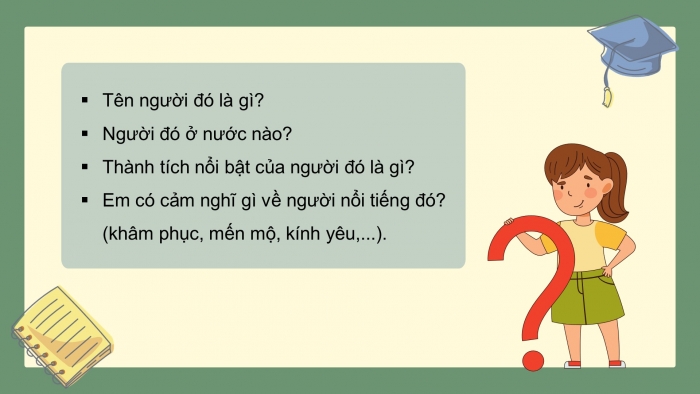 Giáo án điện tử tiếng việt 3 kết nối tri thức bài 29: Bác sĩ Y-Éc-Xanh - Tiết 2. Nói và nghe