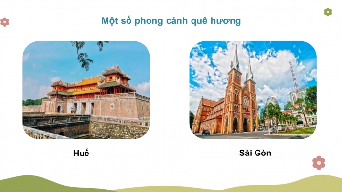 Giáo án điện tử mĩ thuật 4 chân trời bản 1 CĐ 1 Bài 2: Phong cảnh quê em