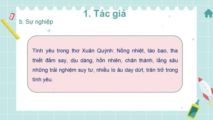 Giáo án điện tử Ngữ văn 12 bài: Sóng