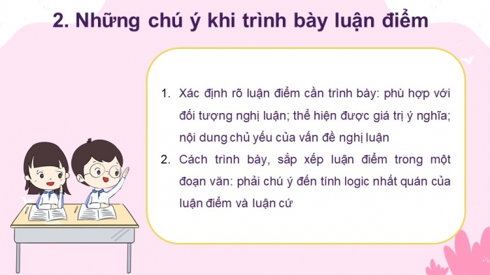 Giáo án điện tử Ngữ văn 12 bài: Chữa lỗi lập luận trong văn nghị luận