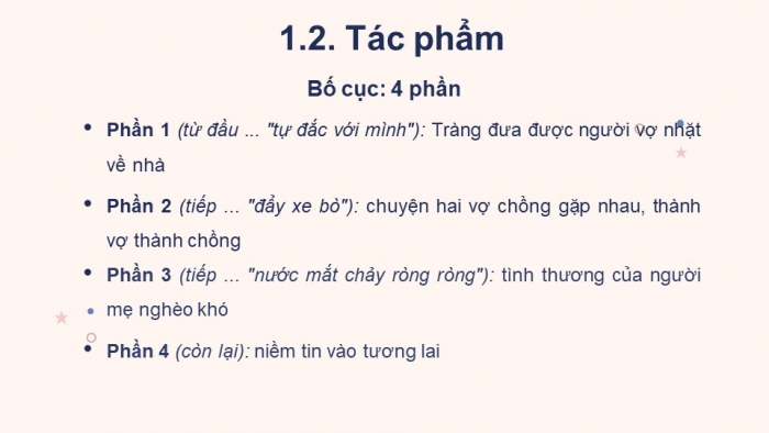 Giáo án điện tử Ngữ văn 12 bài: Vợ nhặt