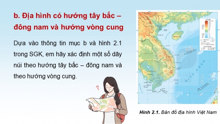 Giáo án điện tử Địa lí 8 kết nối Bài 2: Địa hình Việt Nam