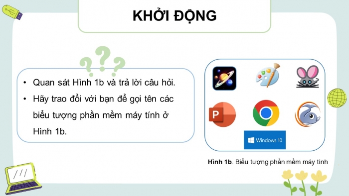 Giáo án điện tử Tin học 4 chân trời Bài 1: Phần cứng và phần mềm máy tính